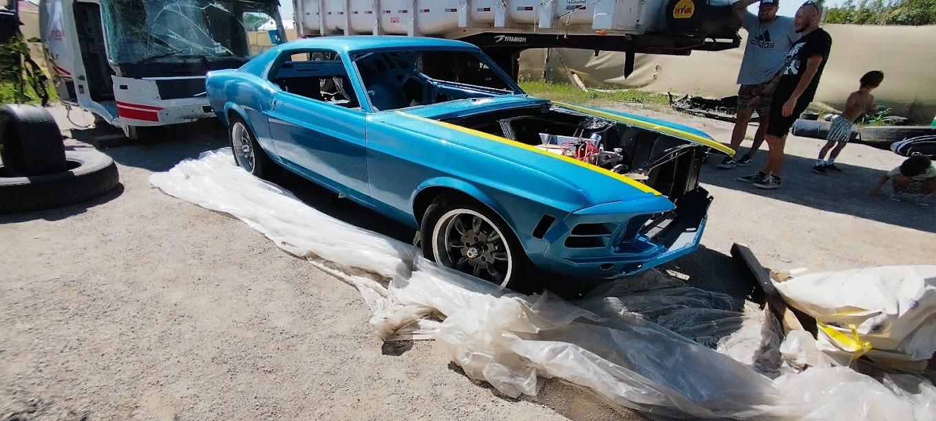 Ford Mustang — chapa